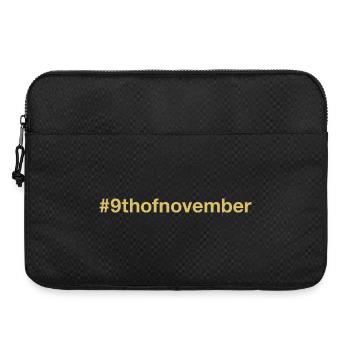 born on November 9 Birthday birthday - Laptop bag 15" - black - Front