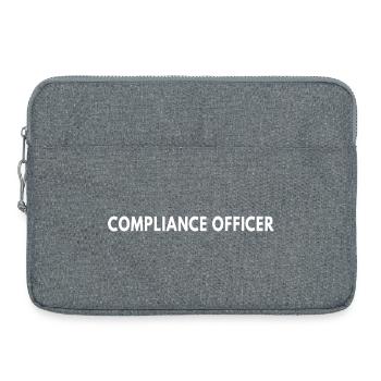 Compliance Officer Risk Specialist - Laptop bag 15" - heather grey - Front