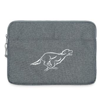 Recherche de champ Setter - Sacoche pour ordinateur portable 15 pouces - gris chiné - Devant