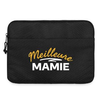 Liebesbotschaft für Oma im eleganten Stil - Laptoptasche 15" - Schwarz - Vorne