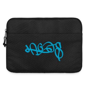 Abstract Lagos Graffiti Design - Laptop bag 15" - black - Front