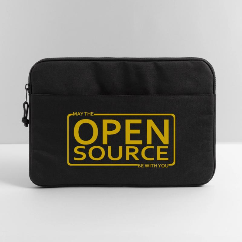 Que l’Open Source soit avec vous Sacoche pour ordinateur portable 15 pouces