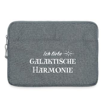 HARMONIE – Galaktisches Statement Mode - Laptoptasche 15" - Grau meliert - Vorne