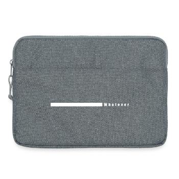 Whatever shirt – style décontracté et tendance - Sacoche pour ordinateur portable 15 pouces - gris chiné - Devant
