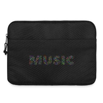music - Laptop bag 15" - black - Front