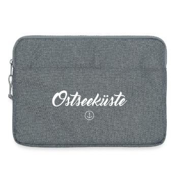 Ostseeküste - Laptoptasche 15" - Grau meliert - Vorne