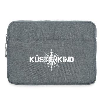 Küstenkind - Laptoptasche 15" - Grau meliert - Vorne