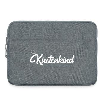 Küstenkind - Laptoptasche 15" - Grau meliert - Vorne