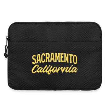 Scripture Sacramento California Gold - Sacoche pour ordinateur portable 15 pouces - noir - Devant