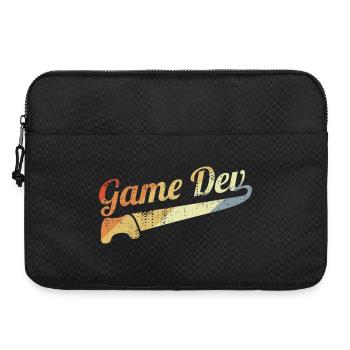 Développeur de jeux vintage - Sacoche pour ordinateur portable 15 pouces - noir - Devant