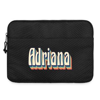 Adriana t-shirt retro vintage t-shirt gift - Laptop bag 15" - black - Front