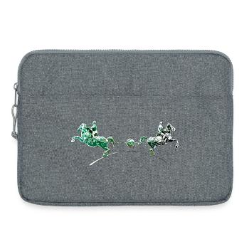 Magdeburg | Magdeburger - Laptoptasche 15" - Grau meliert - Vorne