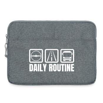 Daily Routine - Laptoptasche 15" - Grau meliert - Vorne
