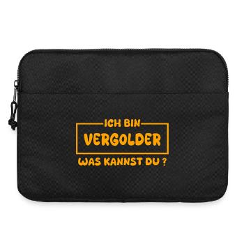 Gilding as a profession - Laptop bag 15" - black - Front