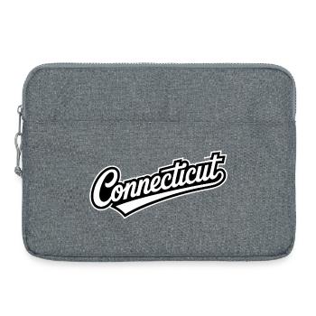 Connecticut - Souvenir USA State Design - Laptoptasche 15" - Grau meliert - Vorne