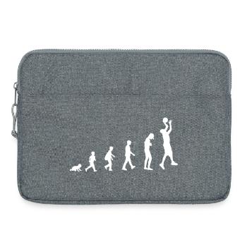 Evolution de bébé à basketteur / Sport - Sacoche pour ordinateur portable 15 pouces - gris chiné - Devant