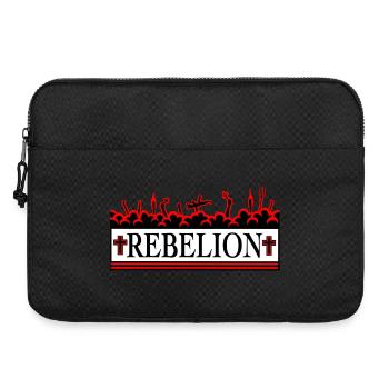 DIE REBELLION ROT. - Laptoptasche 15" - Schwarz - Vorne
