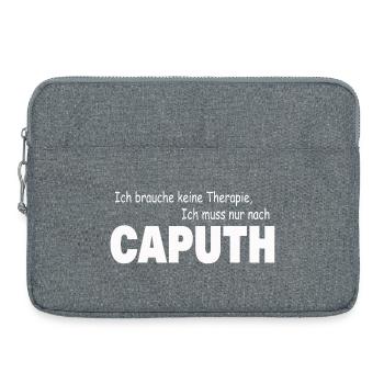 Therapy CAPUTH - Laptop bag 15" - heather grey - Front