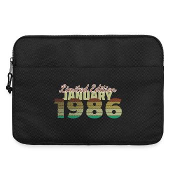 40. Geburtstag Limited Edition (SCR) 01/1986 - Laptoptasche 15" - Schwarz - Vorne
