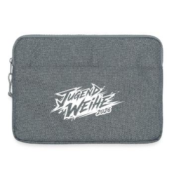 Jugendweihe 2026 - Laptoptasche 15" - Grau meliert - Vorne