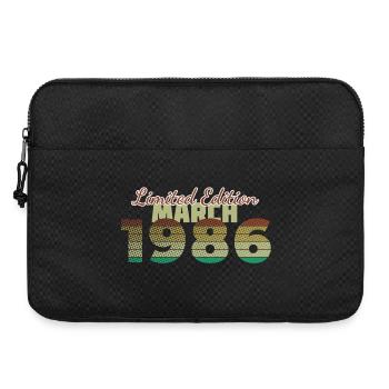 40. Geburtstag Limited Edition (SCR) 03/1986 - Laptoptasche 15" - Schwarz - Vorne