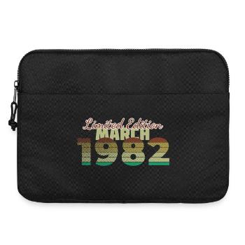 44. Geburtstag Limited Edition (SCR) 03/1982 - Laptoptasche 15" - Schwarz - Vorne
