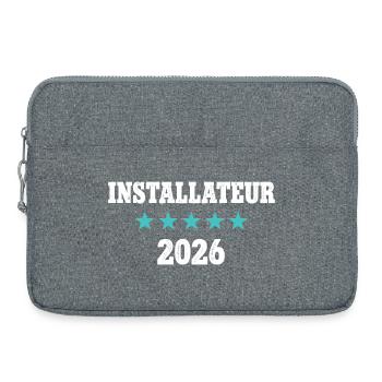 Installer 2026 Apprenticeship Examination Master Trainee - Laptop bag 15" - heather grey - Front