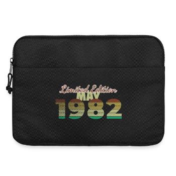 44. Geburtstag Limited Edition (SCR) 05/1982 - Laptoptasche 15" - Schwarz - Vorne