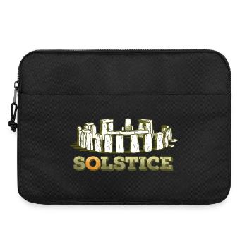 Litha Pagan Summer Solstice Midsummer Midsommar - Laptop bag 15" - black - Front
