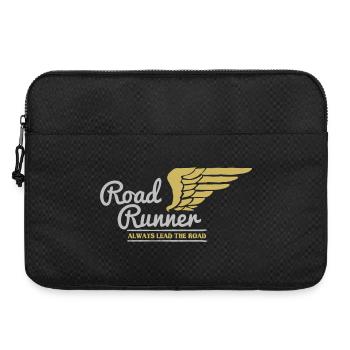 Biker picture - Laptop bag 15" - black - Front
