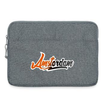 Amsterdam - Laptoptasche 15" - Grau meliert - Vorne