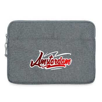 Amsterdam - Laptoptasche 15" - Grau meliert - Vorne