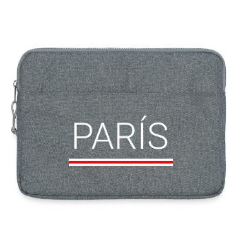 Paris (Paris) - Laptoptasche 15" - Grau meliert - Vorne