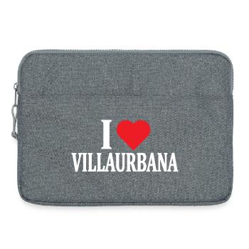 t-shirt Io amo Villaurbana t-shirt Sardinia - Laptop bag 15" - heather grey - Front