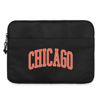 Chicago Arched Block Lettering - Laptop bag 15" - black - Front