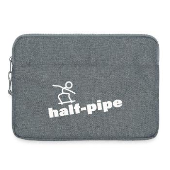 HALF-PIPE - Laptop bag 15" - heather grey - Front