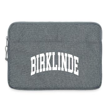 Birklinde - Laptoptasche 15" - Grau meliert - Vorne