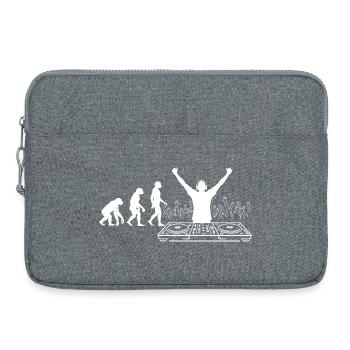 Evolution to DJ: Clubbeats - Laptop bag 15" - heather grey - Front