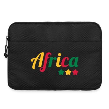Africa / Africain / Afrique / Africain - Sacoche pour ordinateur portable 15 pouces - noir - Devant