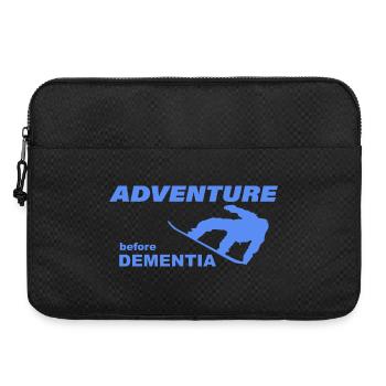 SNOWBOARD ADVENTURE - Laptop bag 15" - black - Front