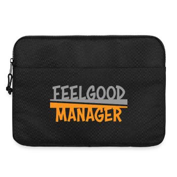Feelgood Manager gris orange - Sacoche pour ordinateur portable 15 pouces - noir - Devant