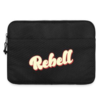 rebel dieb rowdy rebell bandit hustler gang crime - Laptop bag 15" - black - Front