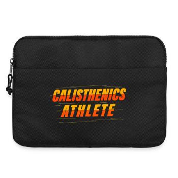 Motif de l’athlète de calisténie - Sacoche pour ordinateur portable 15 pouces - noir - Devant