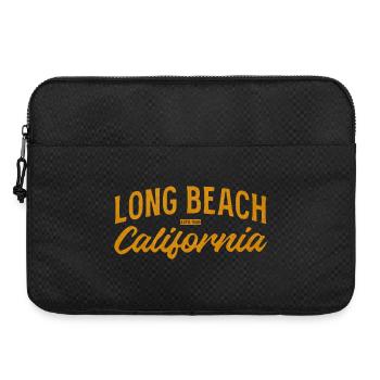 Long Beach California Retro Logo - Laptoptasche 15" - Schwarz - Vorne