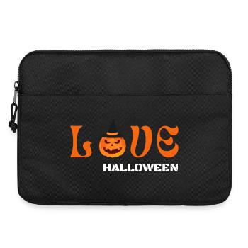 Love halloween - Sacoche pour ordinateur portable 15 pouces - noir - Devant