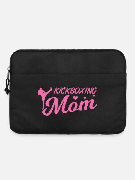 Kickboxing Mom - Laptoptasche 15" - Schwarz