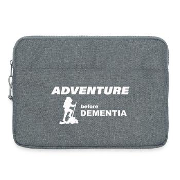 CLIMBING ADVENTURE - Laptop bag 15" - heather grey - Front