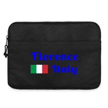 Florenz, Italien - Stilvolle Drucke - Laptoptasche 15" - Schwarz - Vorne