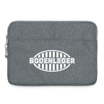 Couche de sol de travail - Sacoche pour ordinateur portable 15 pouces - gris chiné - Devant