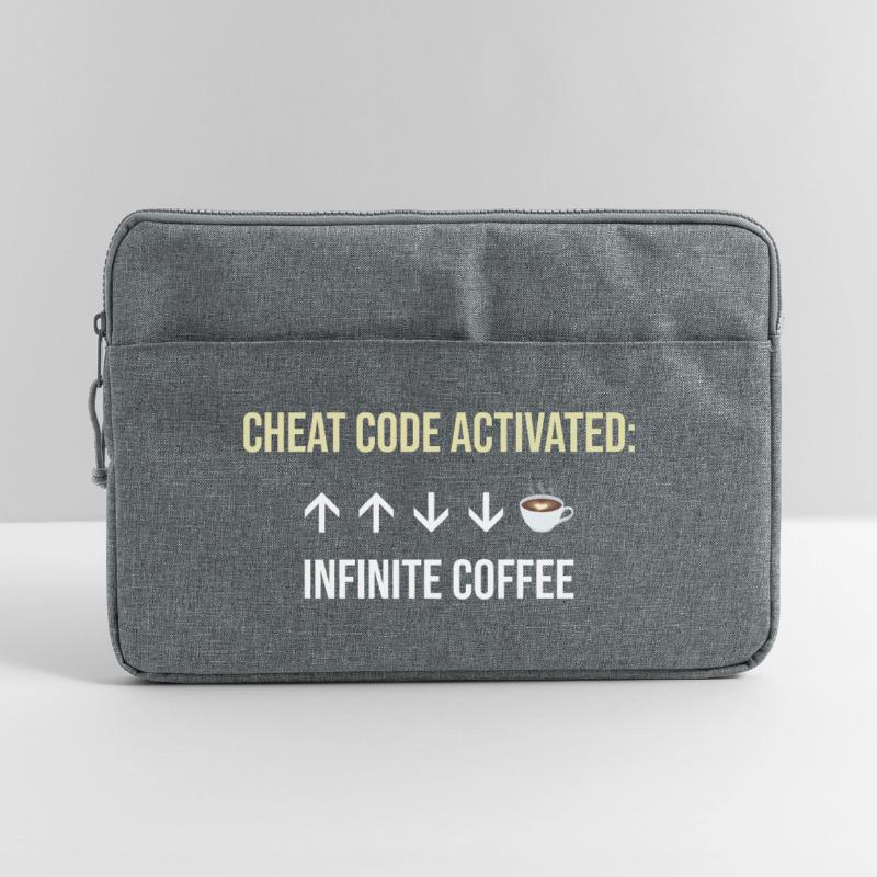 Infinite Coffee Active Cheat Code Laptop bag 15"